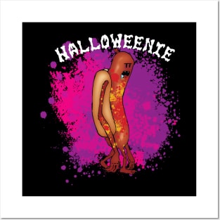 Halloweenie Posters and Art